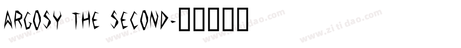 Argosy the Second字体转换